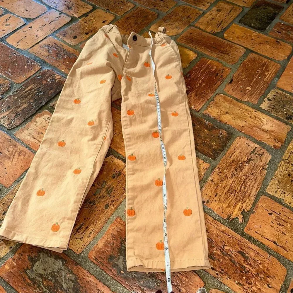 Gymboree pumpkin pants chinos